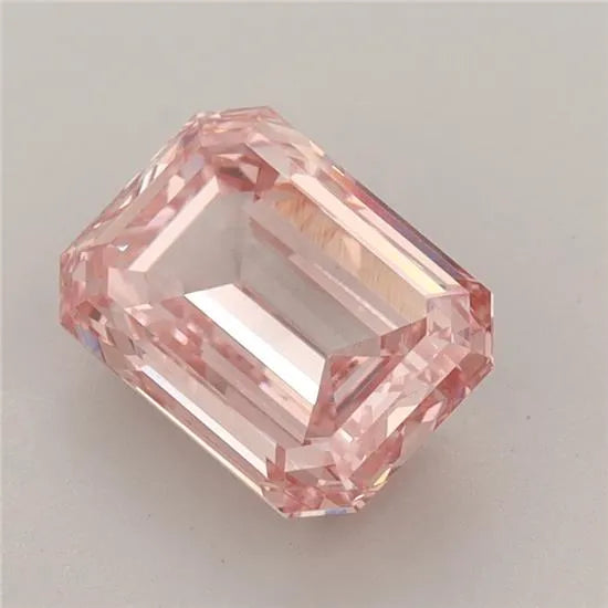 2.05ct Emerald Lab Grown Diamond (Colour Fancy Intense Pink, Clarity VVS2, IGI Certified)