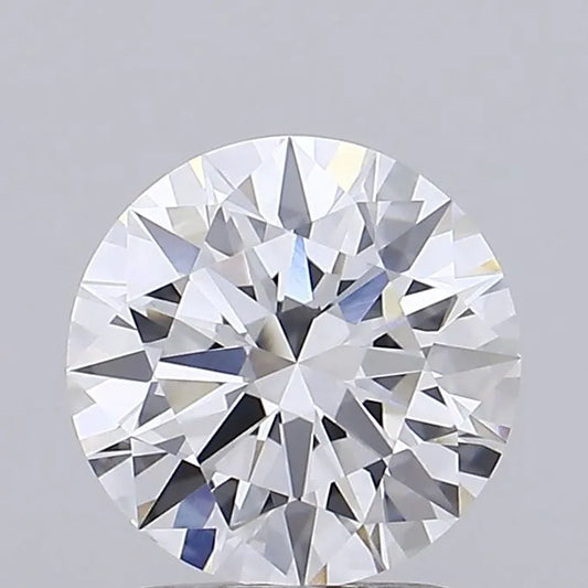 2.06ct Round Lab Grown Diamond (Colour E, Clarity VVS2, Cut ID, IGI Certified)