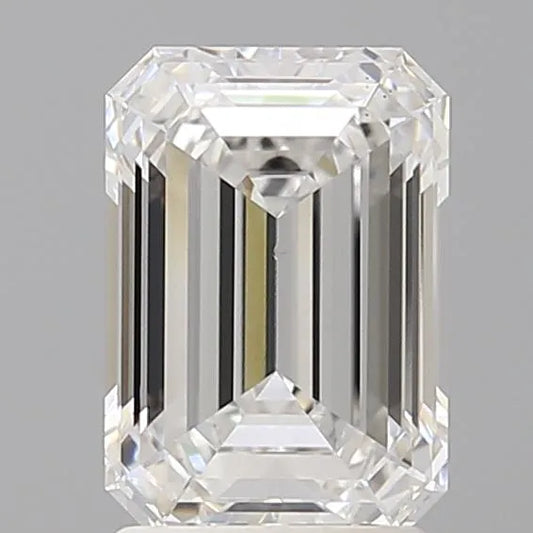 2.07ct Emerald Lab Grown Diamond (Colour F, Clarity VS1, Cut VG, IGI Certified)