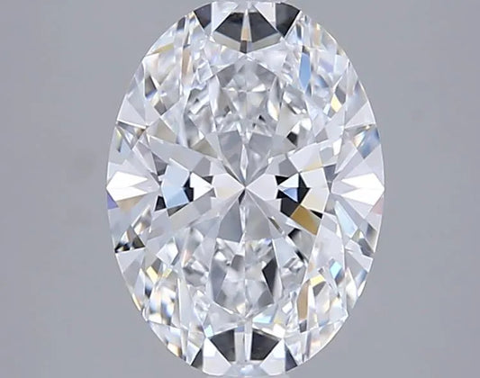 2.07ct Oval Lab Grown Diamond (Colour D, Clarity VVS1, IGI Certified)