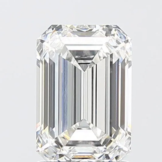 2.10ct Emerald Lab Grown Diamond (Colour F, Clarity VVS2, IGI Certified)