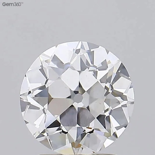 2.10ct European cut Lab Grown Diamond (Colour F, Clarity VS1, IGI Certified)