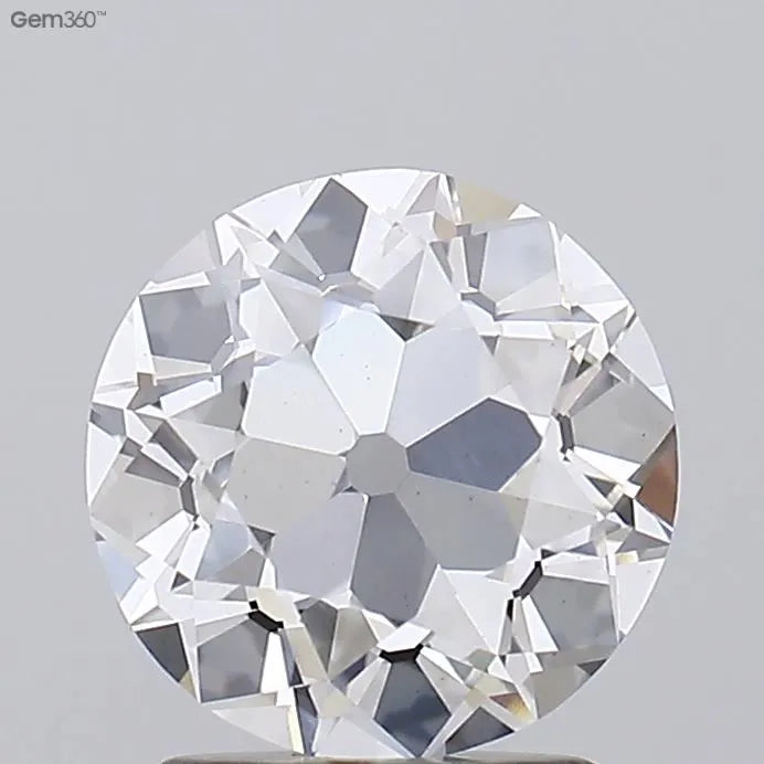 2.12ct European cut Lab Grown Diamond (Colour F, Clarity VS1, IGI Certified)