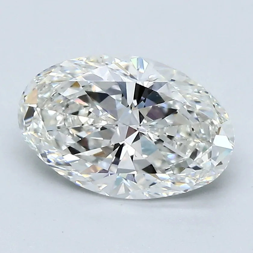 2.20ct Oval Natural Diamond (Colour G, Clarity VS1, Cut VG, GIA Certified)
