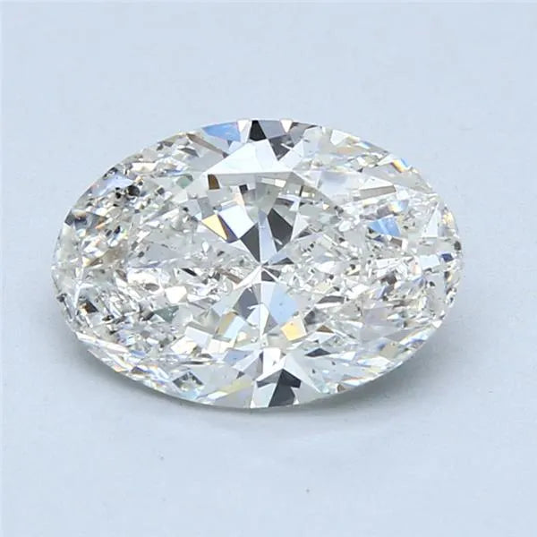 2.21ct Oval Natural Diamond (Colour G, Clarity SI1, IGI Certified)