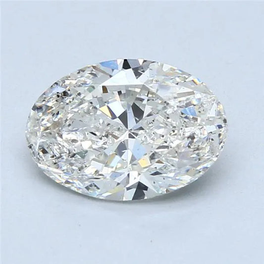 2.21ct Oval Natural Diamond (Colour G, Clarity SI1, IGI Certified)