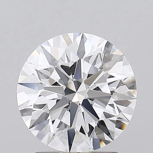 2.21ct Round Lab Grown Diamond (Colour D, Clarity FL, Cut EX, GIA Certified)