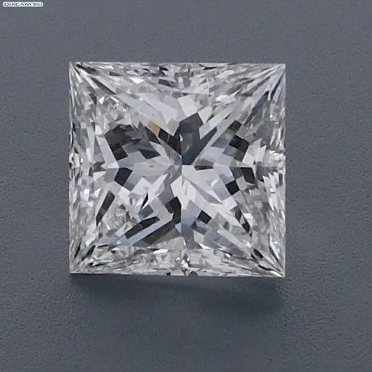 2.22ct Princess Natural Diamond (Colour F, Clarity VS2, GIA Certified)