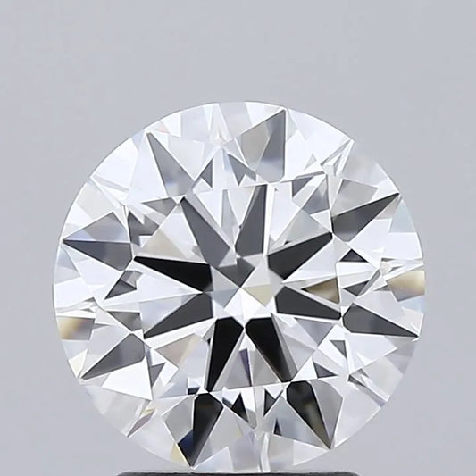 2.25ct Round Lab Grown Diamond (Colour D, Clarity IF, Cut EX, IGI Certified)
