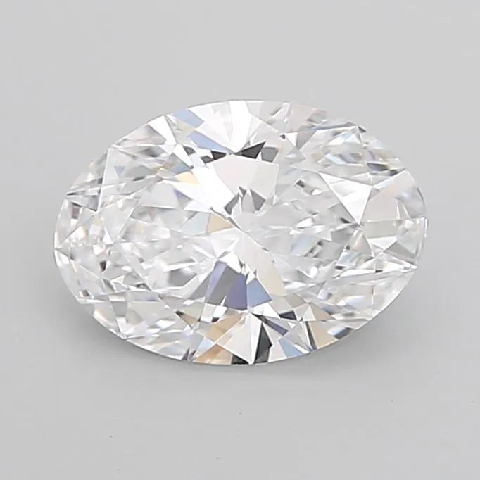 2.28ct Oval Lab Grown Diamond (Colour D, Clarity IF, Cut EX, IGI Certified)