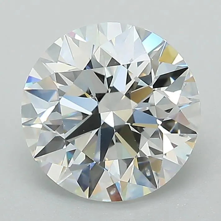 2.28ct Round Lab Grown Diamond (Colour D, Clarity SI1, Cut ID, IGI Certified)