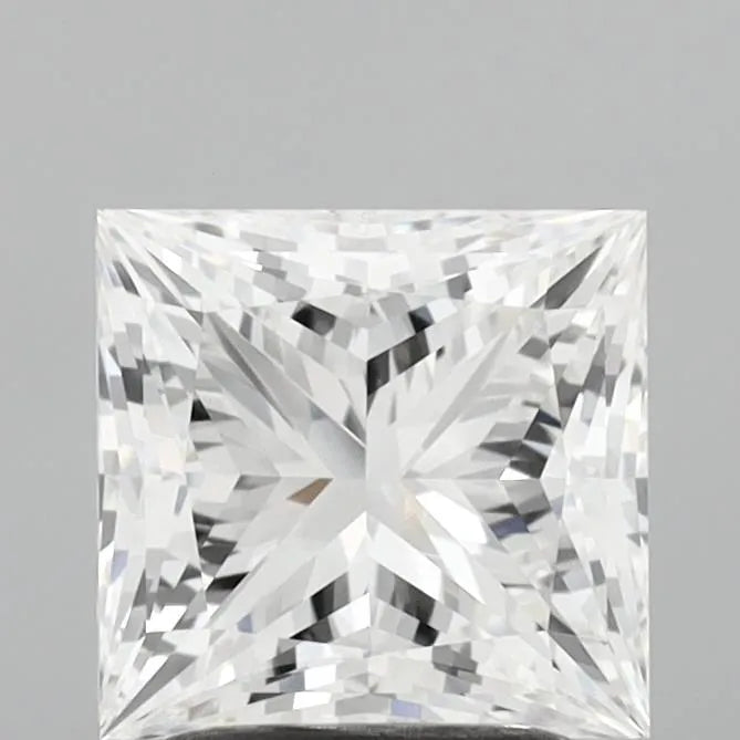 2.32ct Princess Lab Grown Diamond (Colour E, Clarity VVS1, IGI Certified)