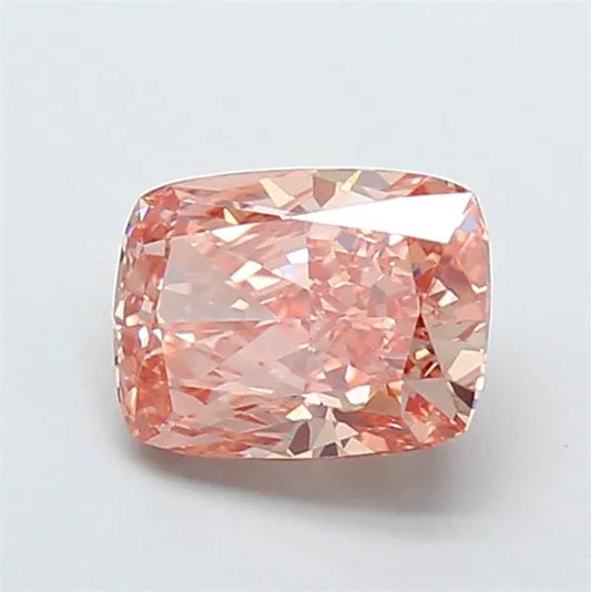 2.35ct Cushion modified Lab Grown Diamond (Colour Fancy Brownish Pink, Clarity VVS2, IGI Certified)