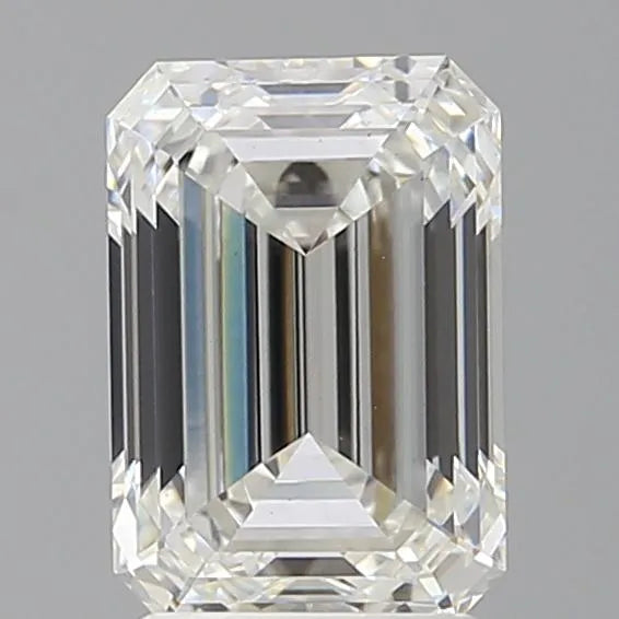 2.46ct Emerald Lab Grown Diamond (Colour F, Clarity VS1, IGI Certified)