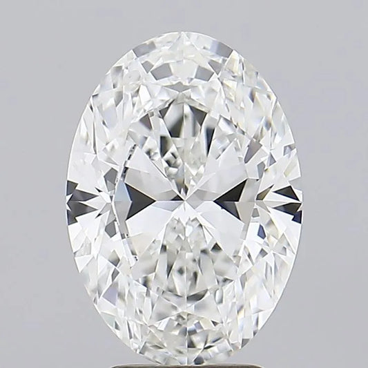 2.50ct Oval Lab Grown Diamond (Colour E, Clarity VVS1, IGI Certified)