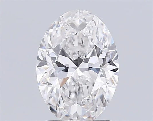 2.50ct Oval Lab Grown Diamond (Colour E, Clarity VVS1, IGI Certified)
