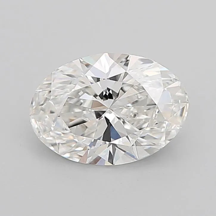 2.50ct Oval Lab Grown Diamond (Colour F, Clarity VVS2, IGI Certified)