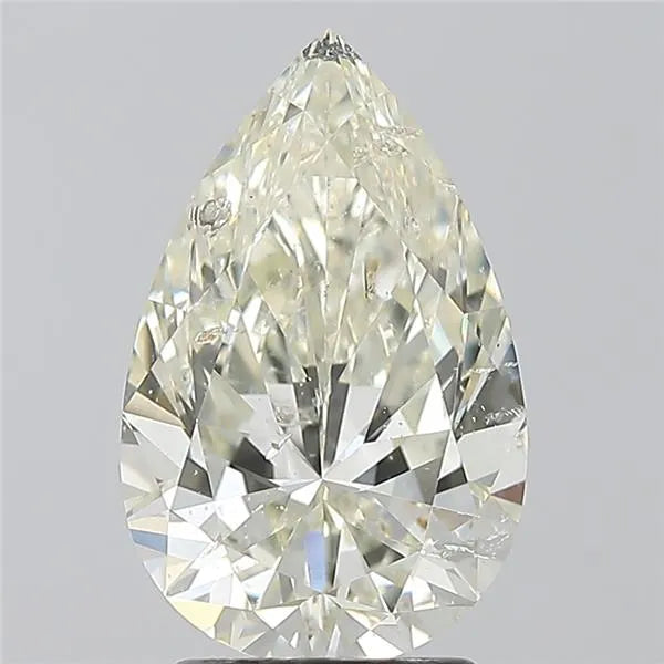 2.51ct Pear Natural Diamond (Colour K, Clarity SI2, Cut EX, IGI Certified)