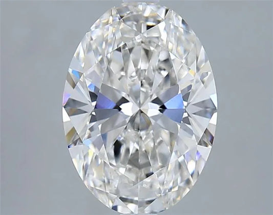 2.52ct Oval Lab Grown Diamond (Colour F, Clarity VVS2, IGI Certified)