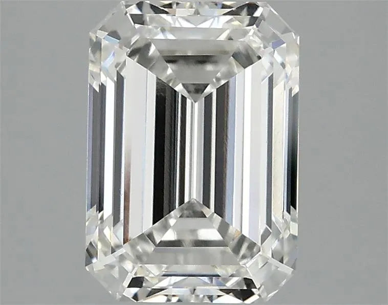 2.53ct Emerald Lab Grown Diamond (Colour F, Clarity VVS2, IGI Certified)