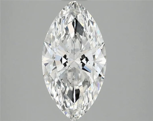2.53ct Marquise Lab Grown Diamond (Colour F, Clarity SI1, IGI Certified)