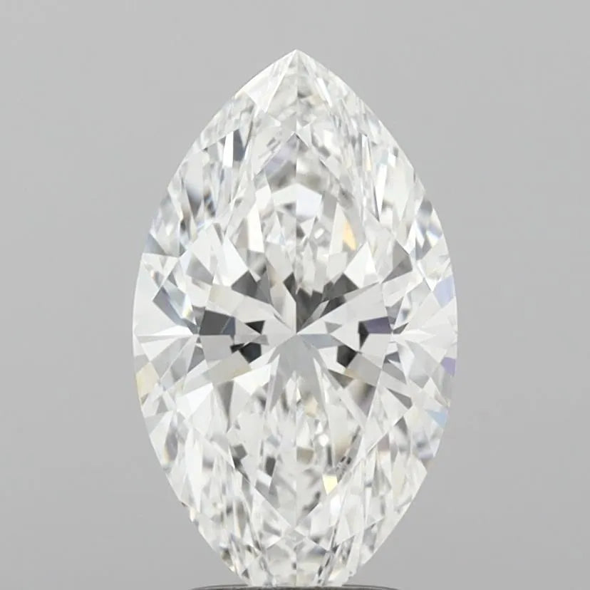 2.59ct Marquise Lab Grown Diamond (Colour E, Clarity VVS2, IGI Certified)