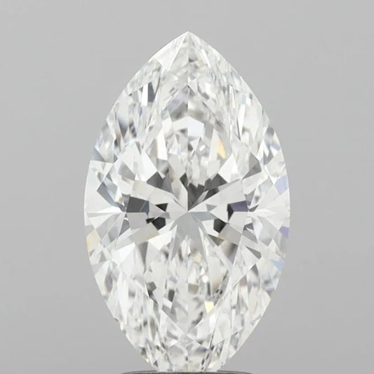 2.59ct Marquise Lab Grown Diamond (Colour E, Clarity VVS2, IGI Certified)