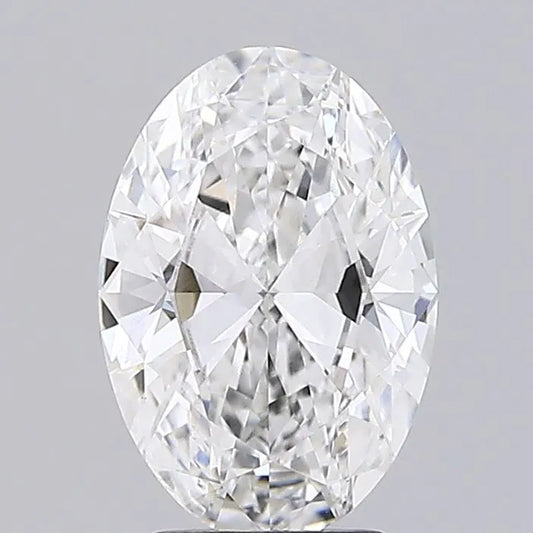 2.62ct Oval Lab Grown Diamond (Colour E, Clarity VVS2, IGI Certified)