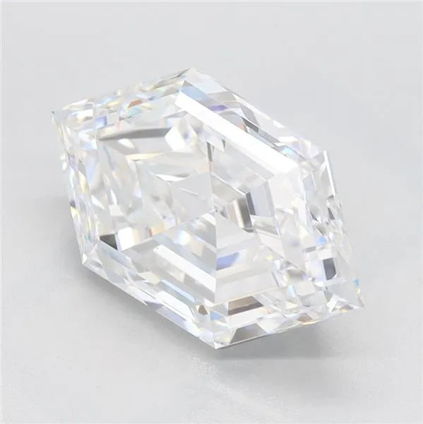 2.66ct Hexagonal Lab Grown Diamond (Colour D, Clarity VVS1, GIA Certified)