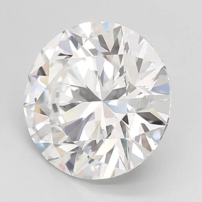2.66ct Round Lab Grown Diamond (Colour D, Clarity VVS1, Cut ID, IGI Certified)