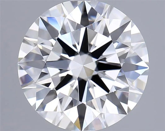 2.67ct Round Lab Grown Diamond (Colour D, Clarity VVS2, Cut ID, IGI Certified)