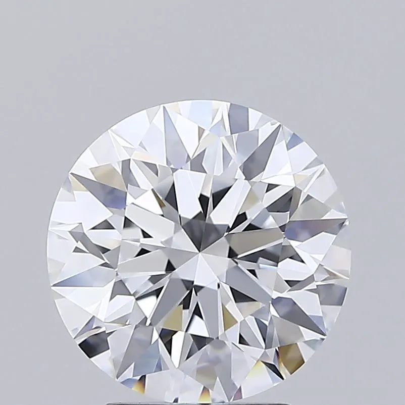 2.69ct Round Lab Grown Diamond (Colour E, Clarity IF, Cut ID, IGI Certified)