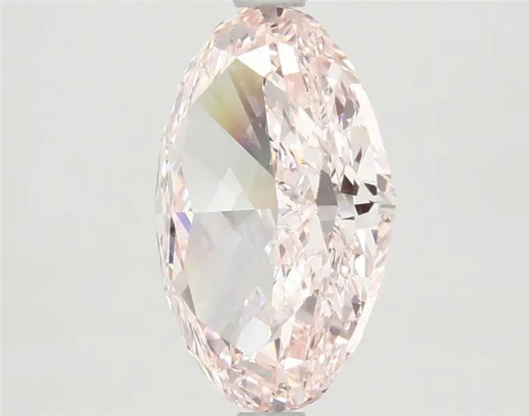 2.71ct Oval Lab Grown Diamond (Colour Fancy Intense Pink, Clarity VVS2, IGI Certified)