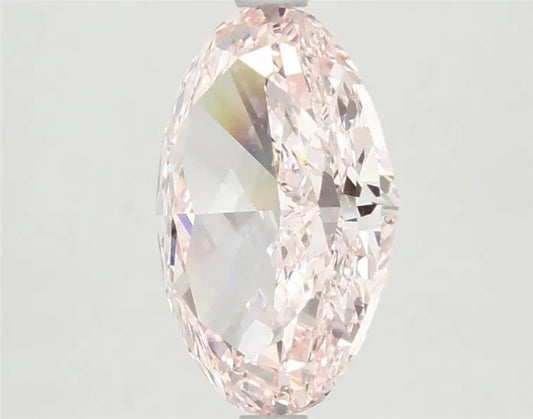 2.71ct Oval Lab Grown Diamond (Colour Fancy Intense Pink, Clarity VVS2, IGI Certified)