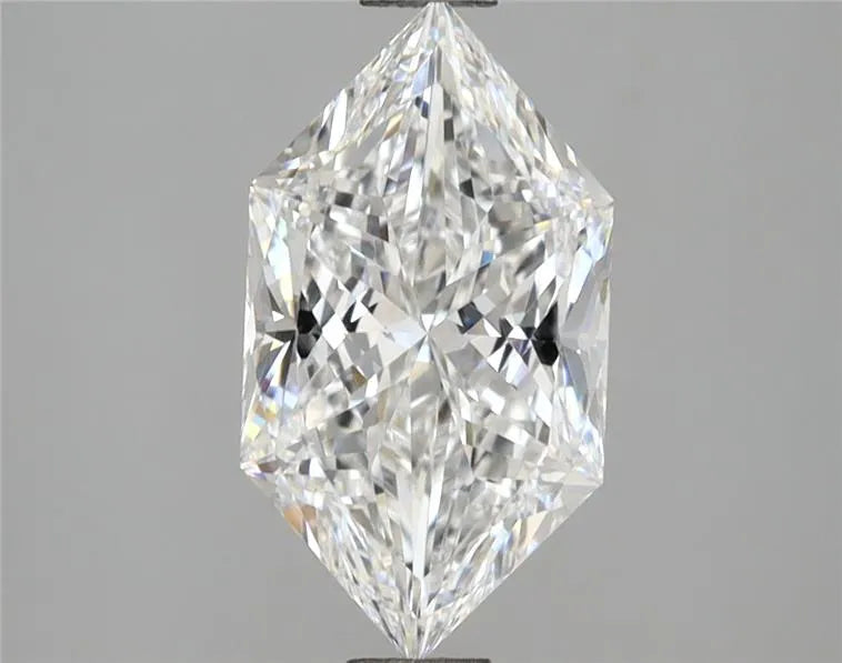 2.75ct Hexagonal Lab Grown Diamond (Colour E, Clarity VVS2, IGI Certified)