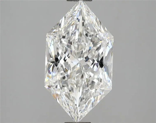 2.75ct Hexagonal Lab Grown Diamond (Colour E, Clarity VVS2, IGI Certified)