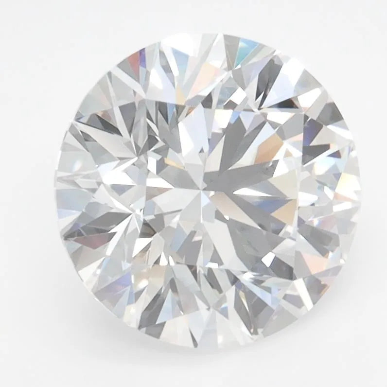 2.76ct Round Lab Grown Diamond (Colour D, Clarity IF, Cut ID, IGI Certified)