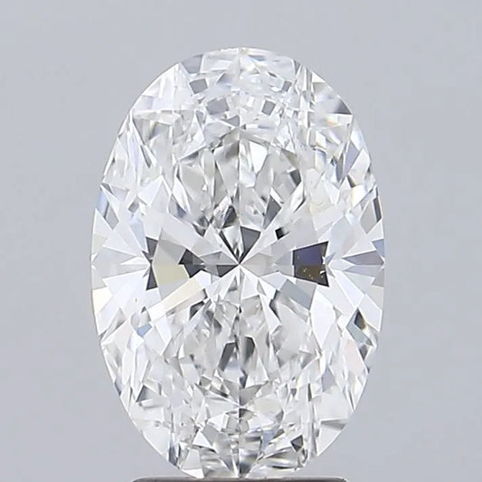 2.79ct Oval Lab Grown Diamond (Colour F, Clarity VVS2, IGI Certified)
