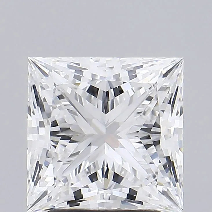 2.82ct Princess Lab Grown Diamond (Colour D, Clarity VVS1, IGI Certified)