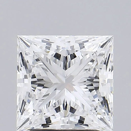 2.82ct Princess Lab Grown Diamond (Colour D, Clarity VVS1, IGI Certified)