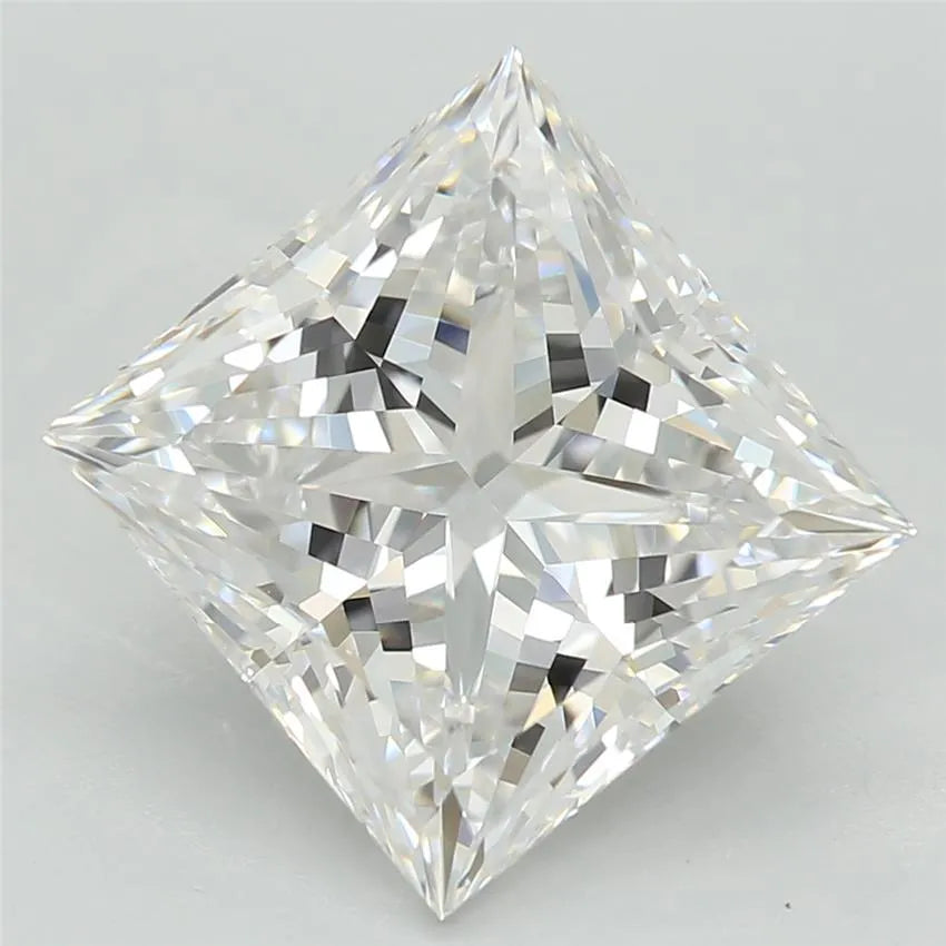 2.84ct Princess Lab Grown Diamond (Colour E, Clarity VVS2, IGI Certified)