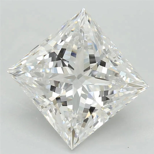2.84ct Princess Lab Grown Diamond (Colour E, Clarity VVS2, IGI Certified)