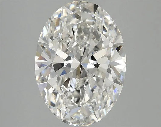 2.86ct Oval Lab Grown Diamond (Colour F, Clarity VS2, IGI Certified)