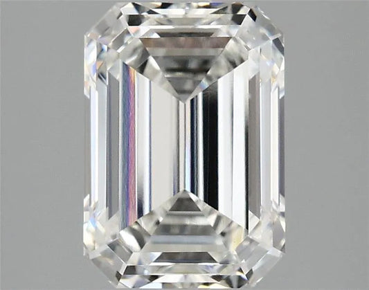 2.90ct Emerald Lab Grown Diamond (Colour E, Clarity VVS2, IGI Certified)