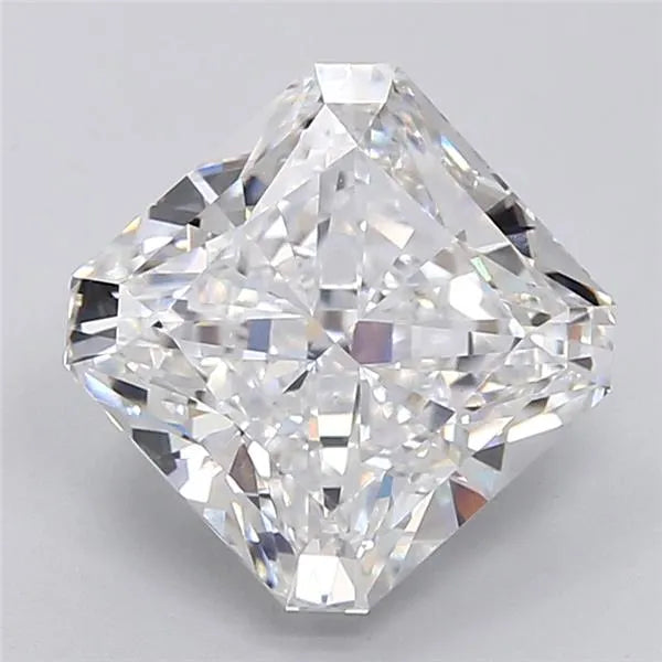 6.14ct Square radiant Lab Grown Diamond (Colour F, Clarity VS1, IGI)