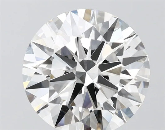 3.05ct Round Lab Grown Diamond (Colour F, Clarity VVS2, Cut ID, IGI Certified)