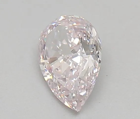 0.28ct Pear Natural Diamond (Colour Very Light Pink, Clarity SI1, GIA Certified)