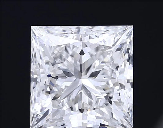 7.04ct Princess Lab Grown Diamond (Colour F, Clarity VVS2, IGI)