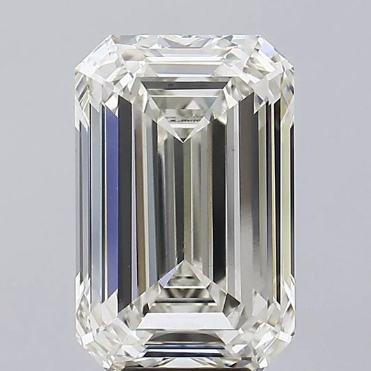 9.09ct Emerald Lab Grown Diamond (Colour I, Clarity VVS2, IGI Certified)