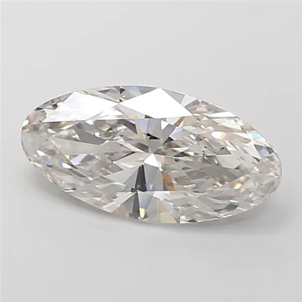 3.42ct Oval Lab Grown Diamond (Colour Fancy Vivid Blue, Clarity VS1, IGI Certified)